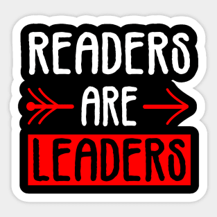 readers are leaders Sticker